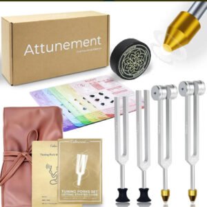Set Diapasones Premium 7 Chakras Terapia Sonido